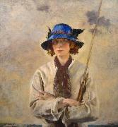unknow artist Angler USA oil painting artist